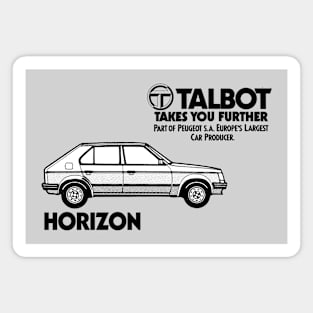 TALBOT HORIZON - advert Magnet